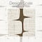 RoomMates Brown Mid-Century Beads Peel & Stick Wallpaper